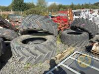 2x 650/65 R38 & 2 540/65 R28 Pirelli Tyres