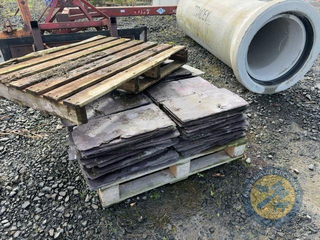 Approx 480 Bangor Blue Slates 20x40 (2pallets)