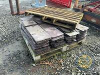 Approx 480 Bangor Blue Slates 20x40 (2pallets) - 3
