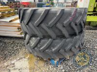 2x 580/70/R38 Ascenso Tyres