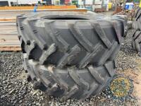 2x 580/70/R38 Tyres
