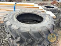 2x 580/70/R38 Tyres - 2