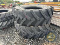2x 580/70/R38 Tyres - 3