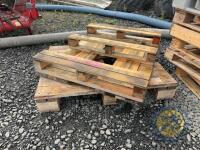 Selection of Wooden & Plastic Pallets - 2
