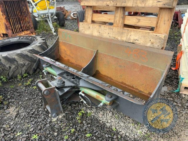 Tilt Sheugh Bucket. With JCB 3CX Brackets. Ex Show Room
