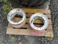 4 Small Steel Wheels - 2