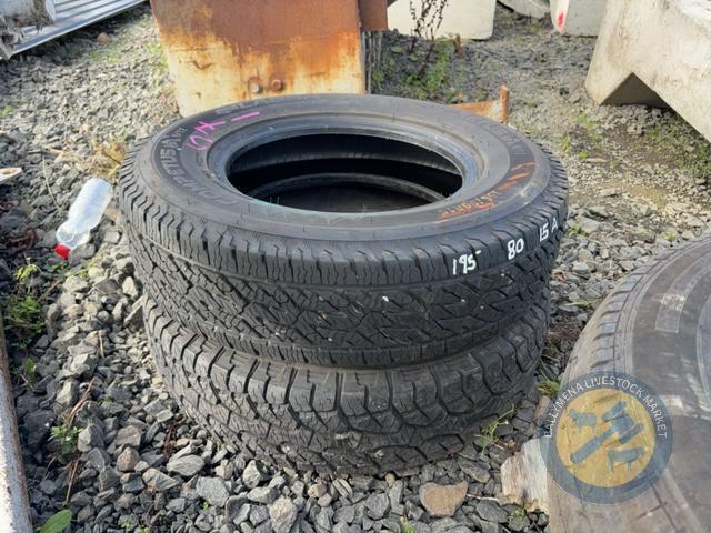 2 195/80 R15 Lassa Tyres