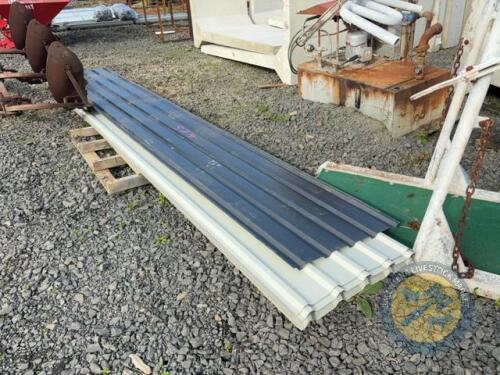 Approx 30 Sheets of Box Profile Tin