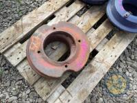 Set of Fordson Wheel Weights - 2