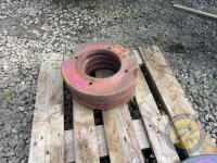 Set of Fordson Wheel Weights - 3