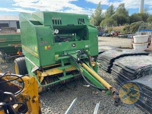 1997 John Deere 575 Round Baler & Control Box & Shaft