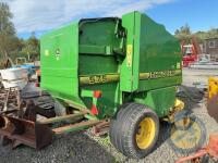1997 John Deere 575 Round Baler & Control Box & Shaft - 6