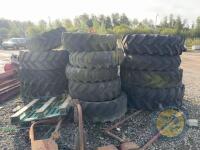 Selection of Tractor Tyres of Various Sizes - 3