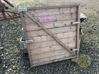 Wooden Gate 1000mm Wide x 1045 High