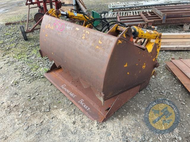 Johnston Sheargrab 4"6' with Removable Bracket