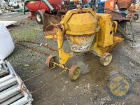 Yellow Cement Mixer