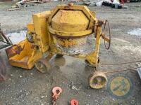 Yellow Cement Mixer - 4