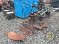 Ransomes 3 Furrow Plough with Spare Parts