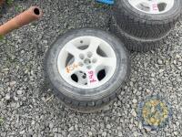4x 195/65R15 Tyres and Rims - 2
