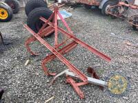 2 Leg Badged Ferguson Cultivator with Spare Legs - 2