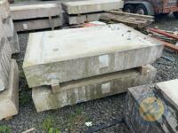X22 Concrete Slabs 4'11 Long x 3' 3.5 Wide