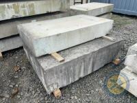 X2 Concrete Slabs 4'11 Long x 2'9 Wide