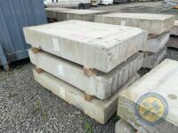 X3 4'11 Long x 3'3.5 Wide Concrete Slabs - 3