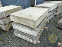 X3 4'11 Long x 3'3.5 Wide Concrete Slabs - 2