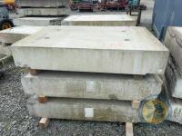 X3 4'11 Long x 3'3.5 Wide Concrete Slabs - 3