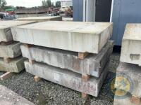 X3 4'11 Long x 3' 3.5 Wide Concrete Slabs - 3