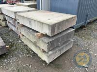 X3 4'11 Long x 3'3.5 Wide Concrete Slabs - 2