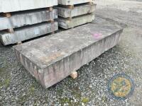 X1 7' Long x 3.5 ft Wide Sloping Concrete Slab - 3