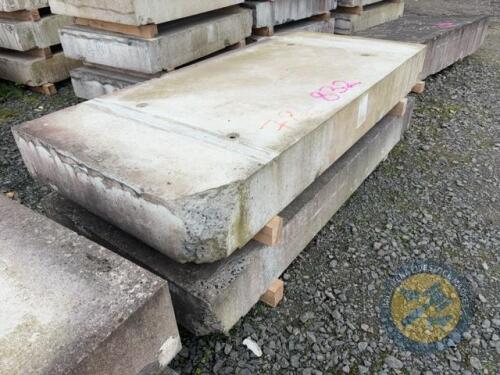 X2 7.5ft Long Concrete Slabs c 3' 3.5 Wide