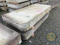 X2 7.5ft Long Concrete Slabs c 3' 3.5 Wide