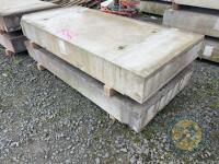 X2 7.5ft Long Concrete Slabs c 3' 3.5 Wide - 2