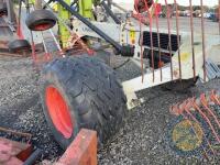 Claas Linear 4000 Rake 50ft - Shaft & Screen for it with Seller - 4