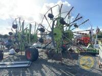 Claas Linear 4000 Rake 50ft - Shaft & Screen for it with Seller - 9
