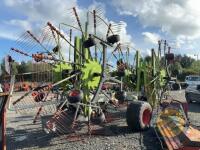 Claas Linear 4000 Rake 50ft - Shaft & Screen for it with Seller - 11
