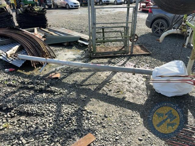 12ft Grain Auger with Single Phase Motor