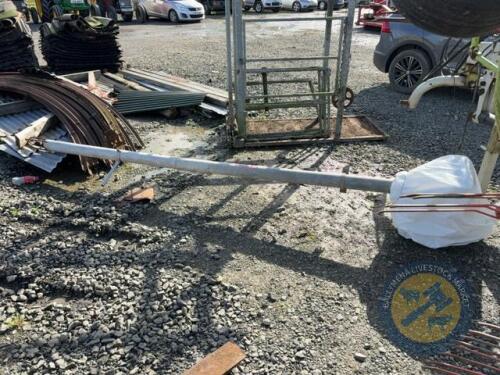 12ft Grain Auger with Single Phase Motor