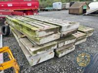 14x 30"x11x2.5x7 Gang Slats