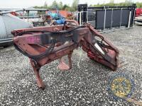 Quicke 2560 Loader with Brackets for MF 290 & graipe - 5