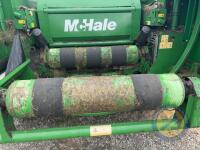 2005 McHale Fusion 1 Combi Baler & shaft, used this week, approx 73,246 bales - 8