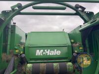 2005 McHale Fusion 1 Combi Baler & shaft, used this week, approx 73,246 bales - 9