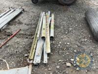 Seletion of flat bar piping & angle iron galvanised - 2