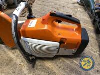 Stihl TS 400 new diamond tip blade, starts, runs & cuts - 3
