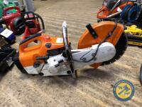 Stihl TS 400 new diamond tip blade, starts, runs & cuts - 5