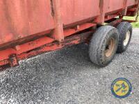 NC silage trailer 8tn - 4