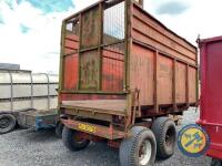 NC silage trailer 8tn - 8