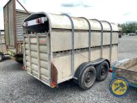 12ft Bateson cattle trailer with decks - 6